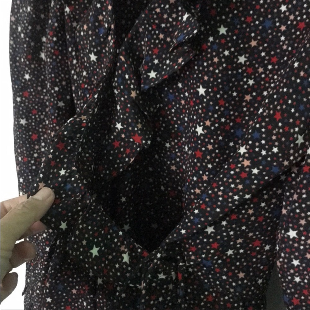 MADEWELL Silk Ruffle Wrap Top - Picture 12 of 13